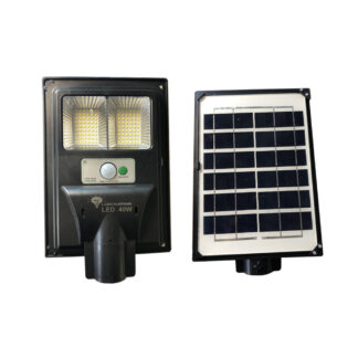 Proiector Iluminat Stradal 40w Panou Fotovoltaic si Senzor