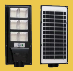 Proiector Iluminat Stradal 120w Panou Fotovoltaic si Senzor